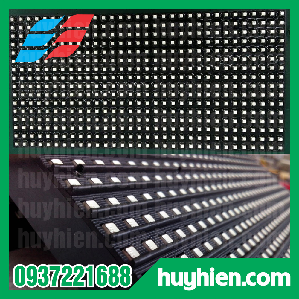 Module Led p10 phun màu ngoài trời Led P10 fullcolor outdoor Đủ phụ kiện đi kèm