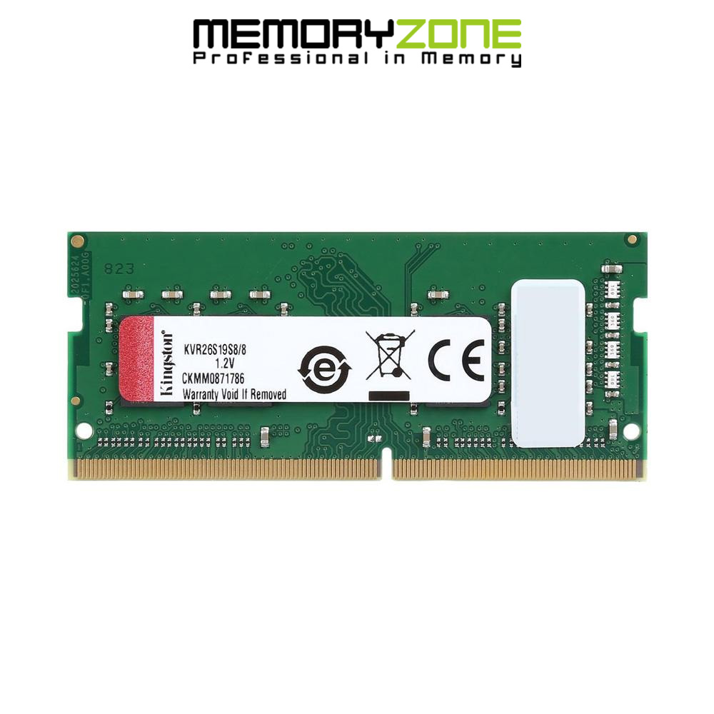 Ram laptop kingston valueram ddr4 8gb 2666mhz kvr26s19s8/8 - hãng phân phối chính thức
