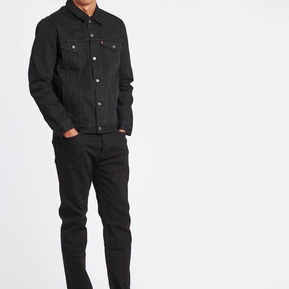 Cách phối quần jeans nam co dãn, Taper Jeans và quần jeans ống đứng Levi's  đổ bộ thời trang công sở 2017