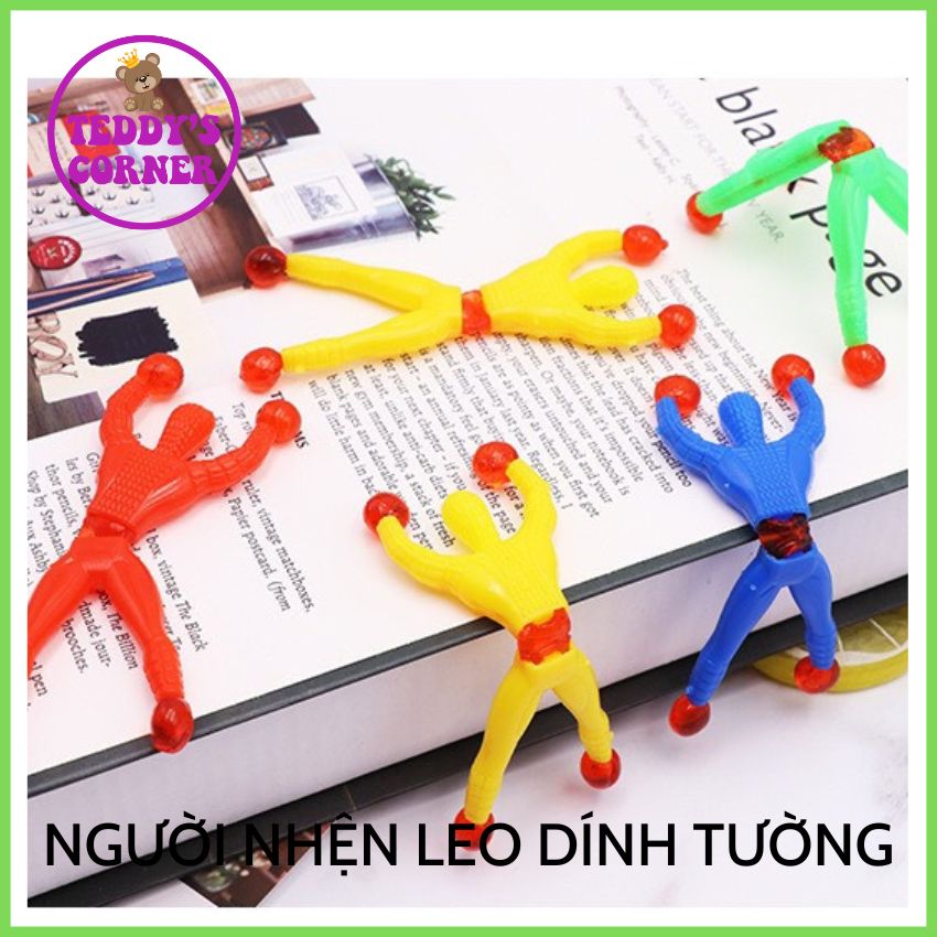 Đồ chơi người nhện lao dính tường độc đáo cho bé