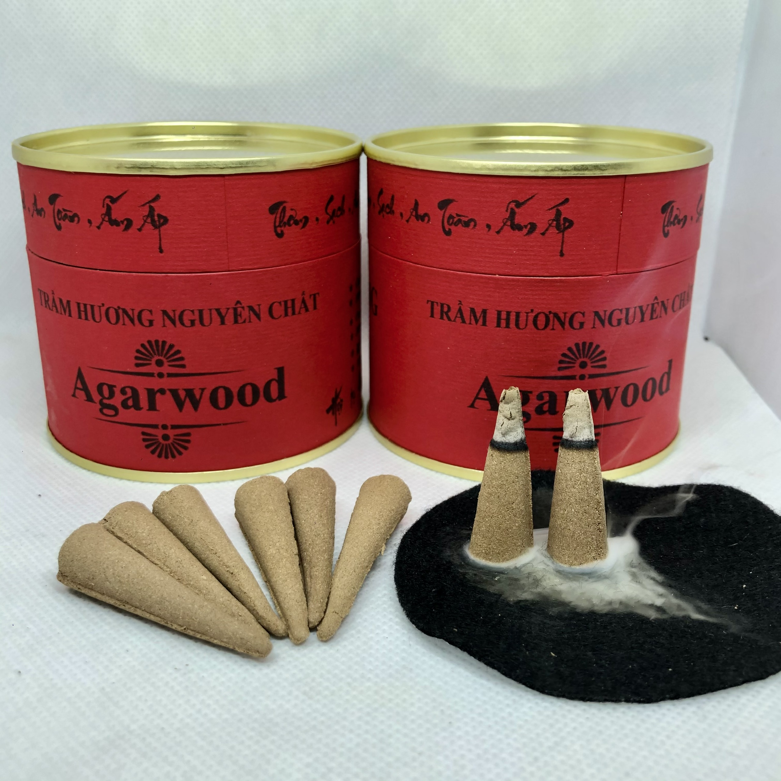 NHANG NỤ TRẦM HƯƠNG CAO CẤP - 100% Trầm Hương Tự Nhiên - Hộp 40 nụ