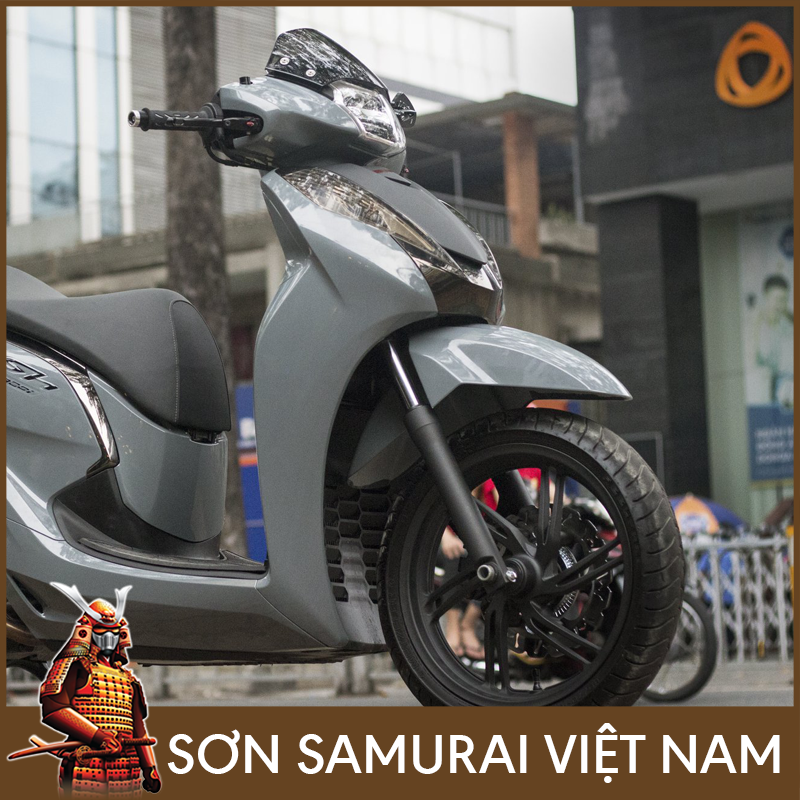 Sơn samurai xám - Combo màu xám xi măng 104 sơn xịt samurai