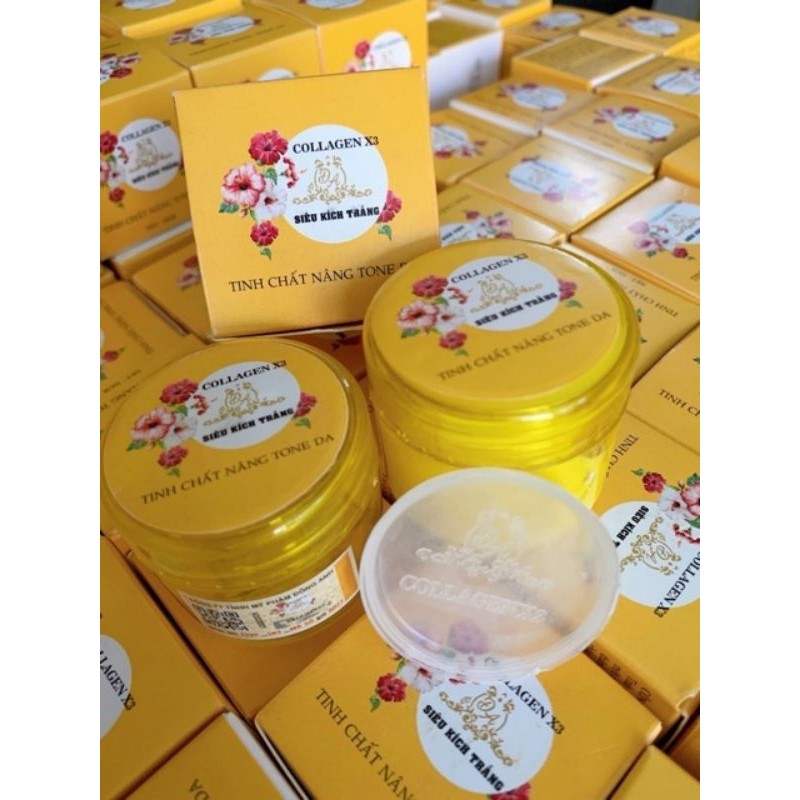 Combo 5 hộp kích trắng Collagen X3