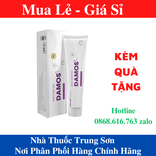 [Chính Hãng-Giá Sỉ] Damos ( Kem Bôi)- Damos Cứu Tinh Viêm Da Cơ Địa Chính Hãng - Sản Phẩm An Toàn Hi