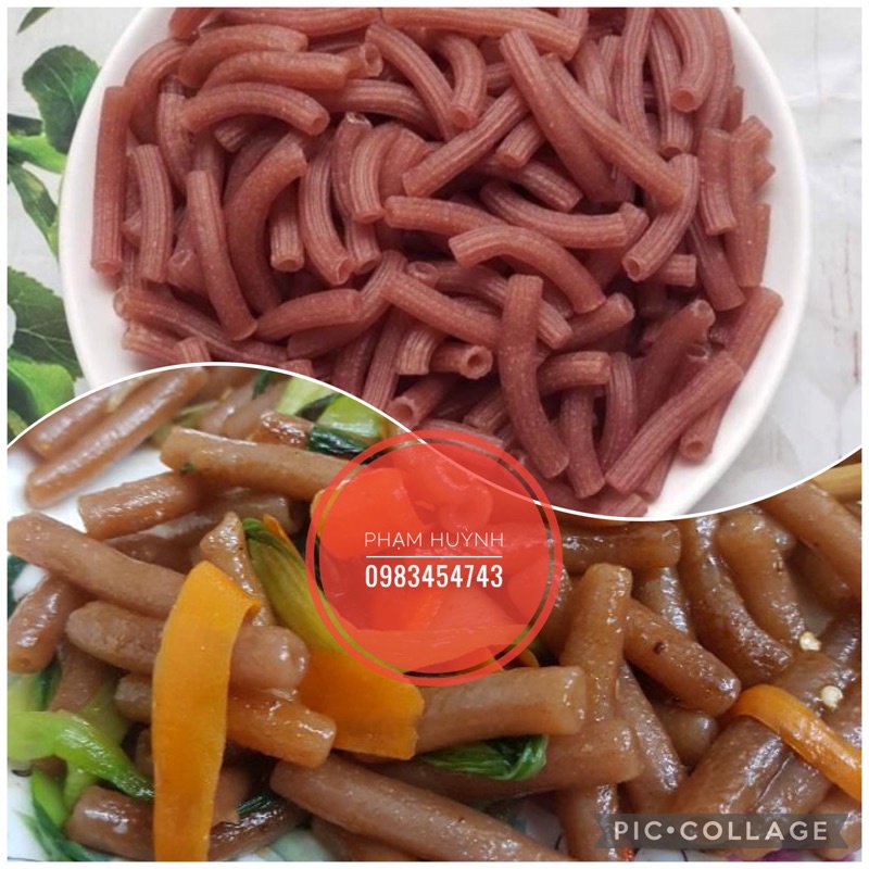 Nui gạo lứt ống dài gói 300gr ăn kiêng eatclean