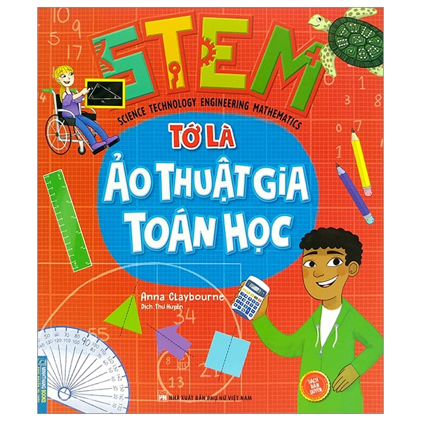 sách - STEM - Tớ là ảo thuật gia toán học (sách bản quyền)