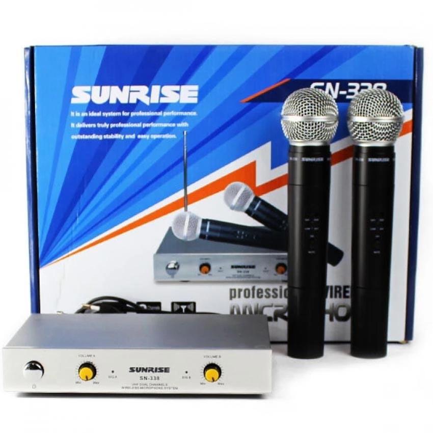 Micro karaoke không dây sunrise sn-338