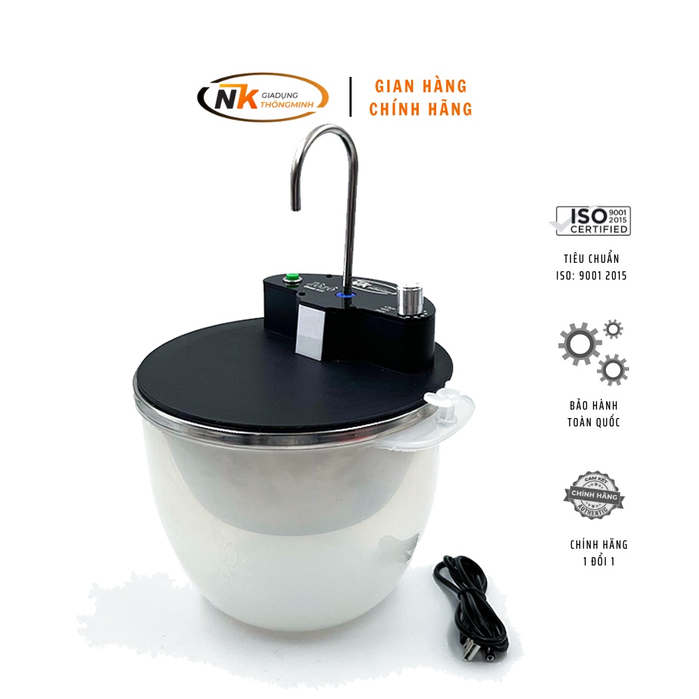 Máy rót rượu cảm ứng tự động NK zozo, Bình rót rượu cảm ứng thông minh, Máy rót rượu cảm ứng - Bản V.2 classic mới nhất 2022