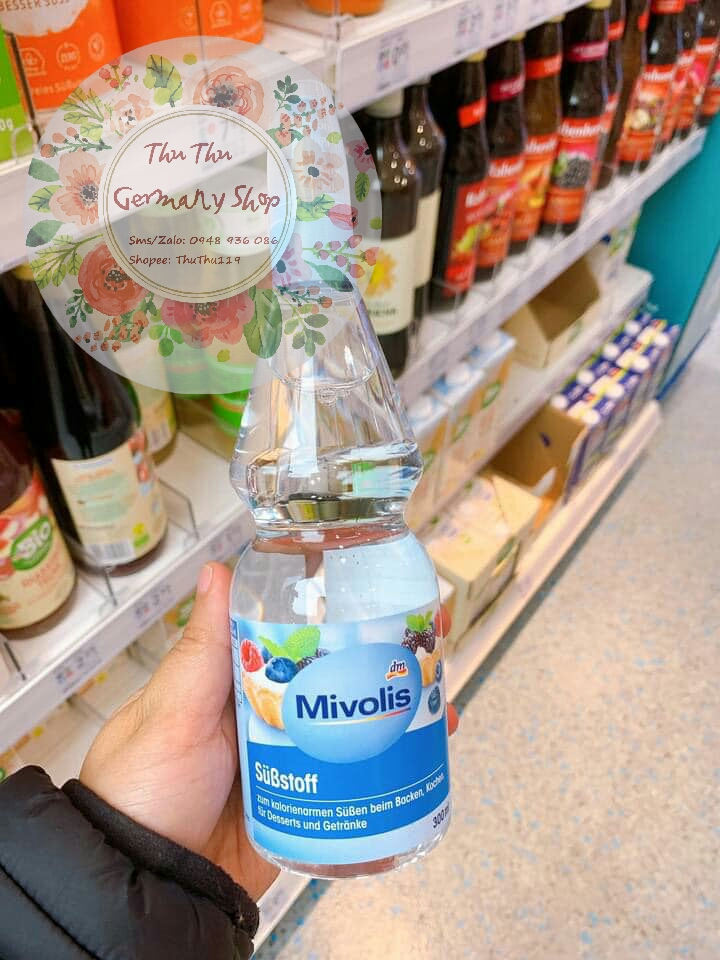 Đường ăn kiêng dạng siro Mivolis Đức