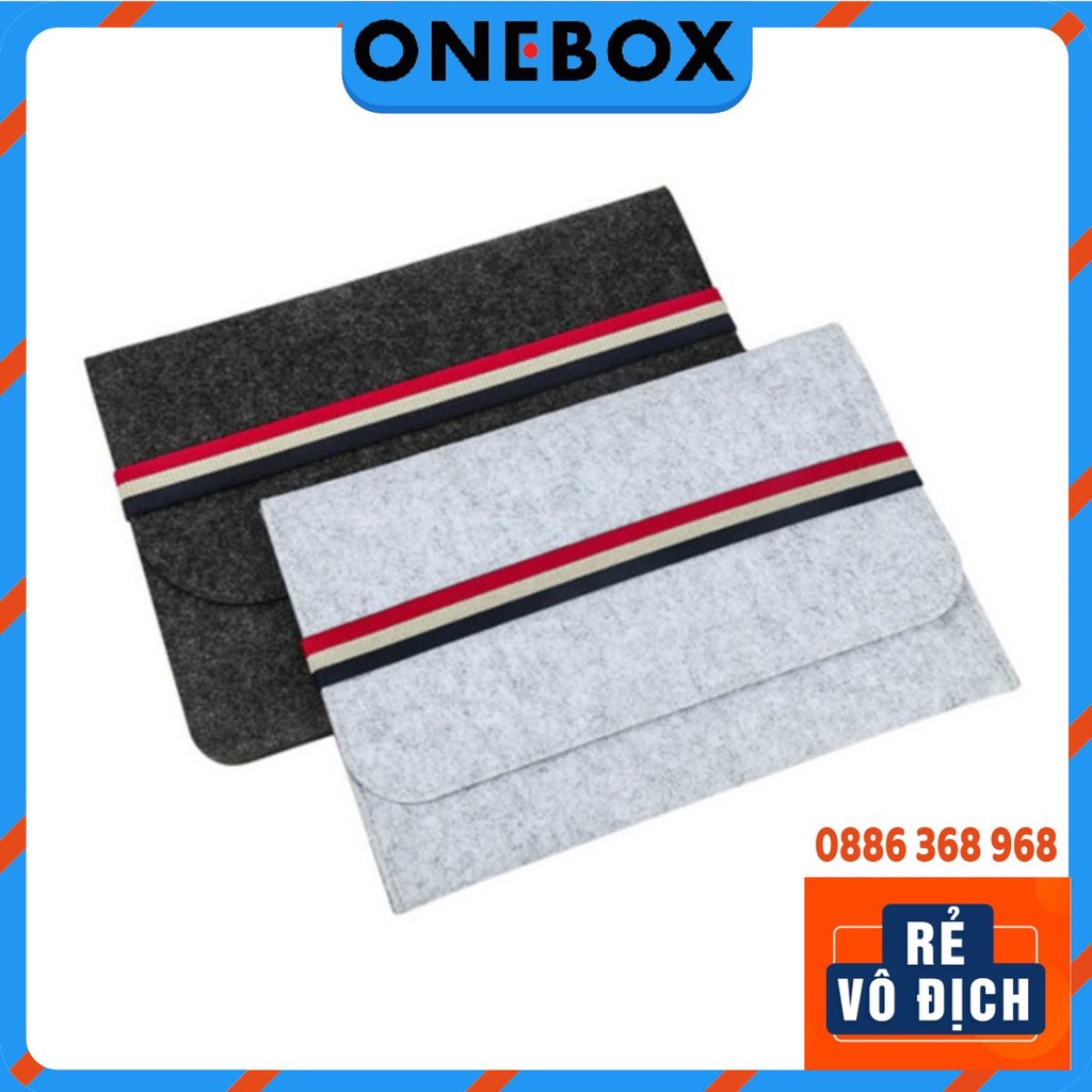 Túi chống sốc ipad laptop macbook air pro 14 inch, 15.6 inch, 15 inch, 13.3 inch, 13 inch, 17 inch bằng nỉ chống nước