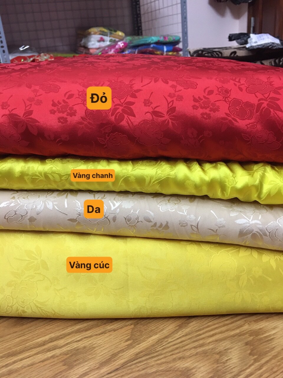 Lâm Hiền - Vải gấm may áo dài, may áo bà ba cực đẹp. chỉ 199k/ vải áo