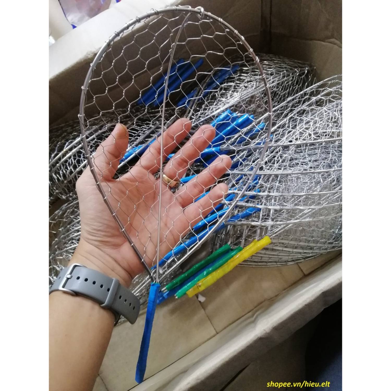 Đầu vợt inox