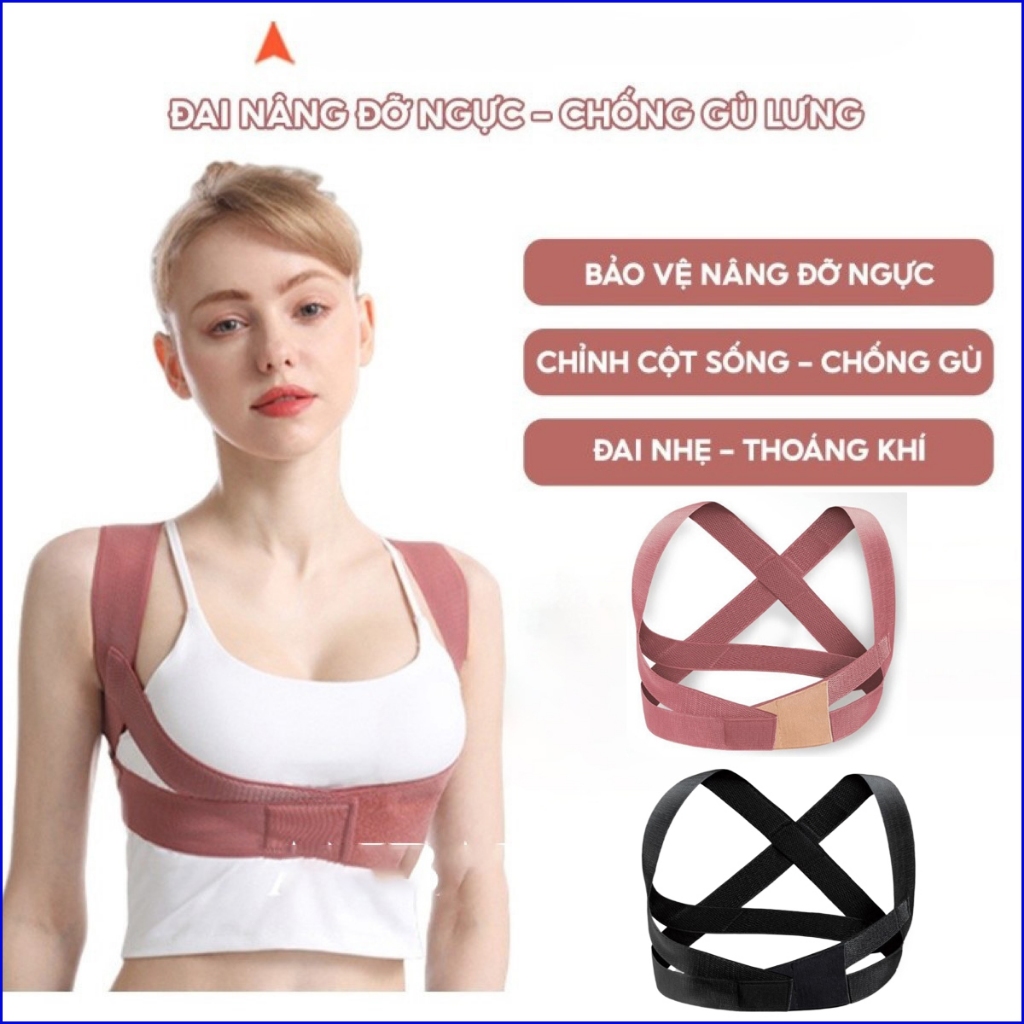 Đai định hình cơ thể chống gù lưng, đai chống lưng gù nam nữ tiện dụng