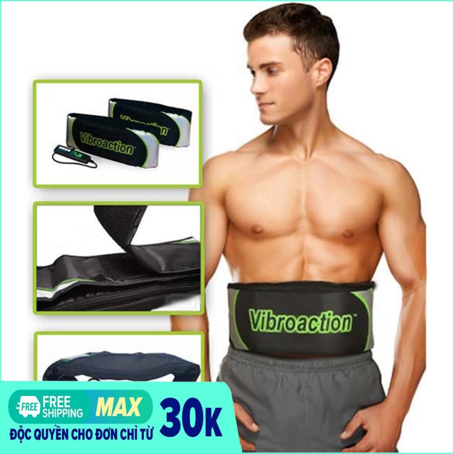 Đai massage giảm mỡ bụng VibroAction
