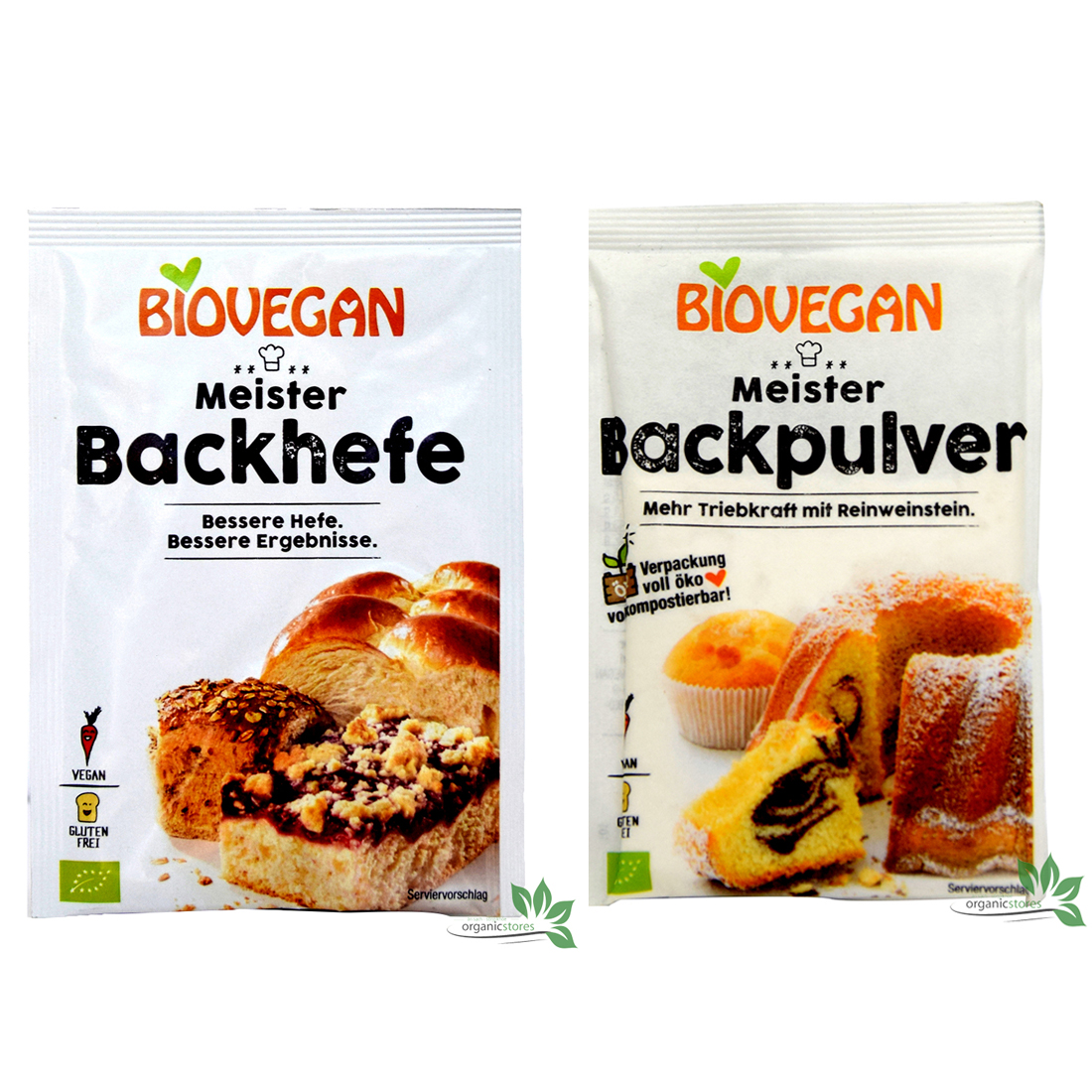 Men nở - Bột nỡ hữu cơ Biovegan