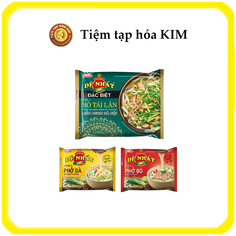 Phở bò tái lăn đệ nhất gói 68g
