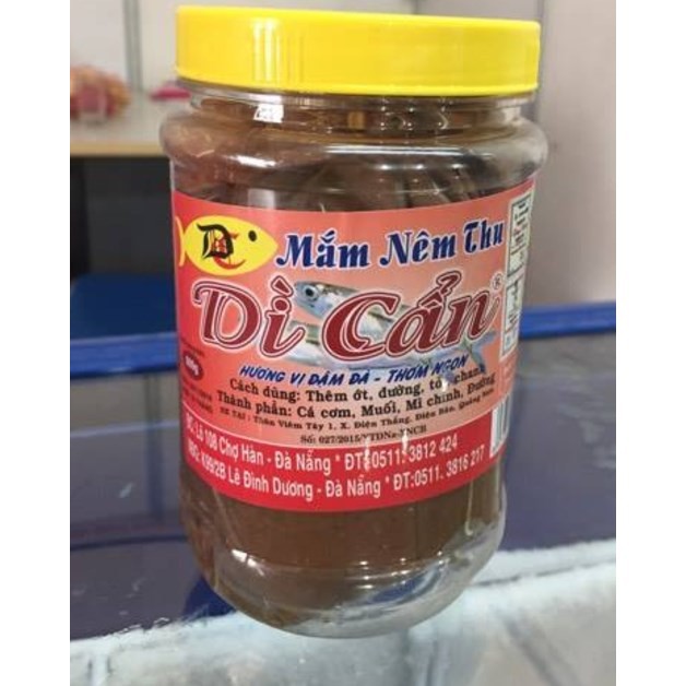 Đặc sản Mắm nêm thu Dì Cẩn Đà Nẵng 500g mới về