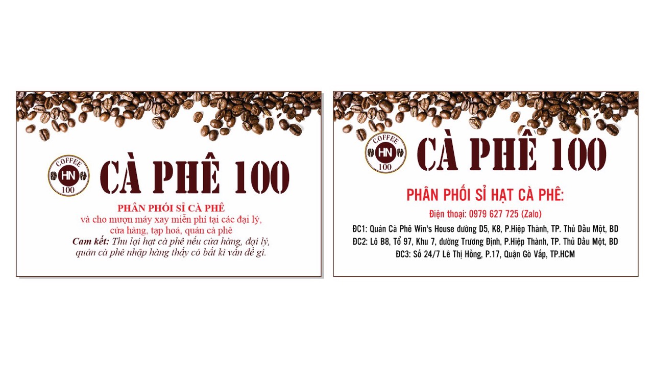 Cà phê 100