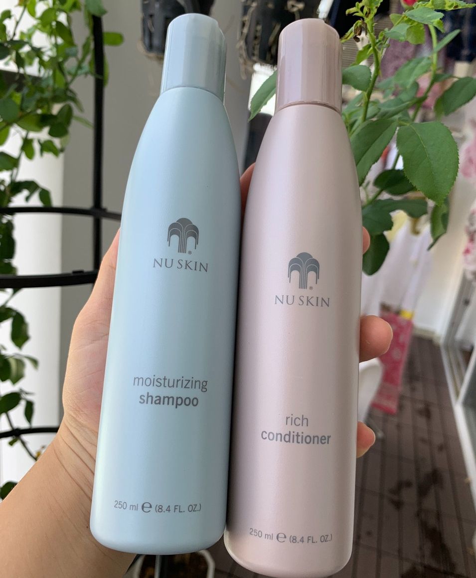 Dầu gội - dầu xả siêu mềm mượt nuskin mẫu mới