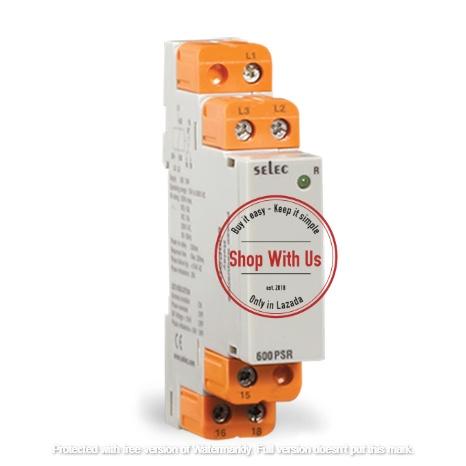 Rơ le bảo vệ điện áp Selec 600PSR - Selec 600PSR - Relay bảo vệ mất pha, đảo pha lắp DIN rail - Phase Sequence Relay 600PSR