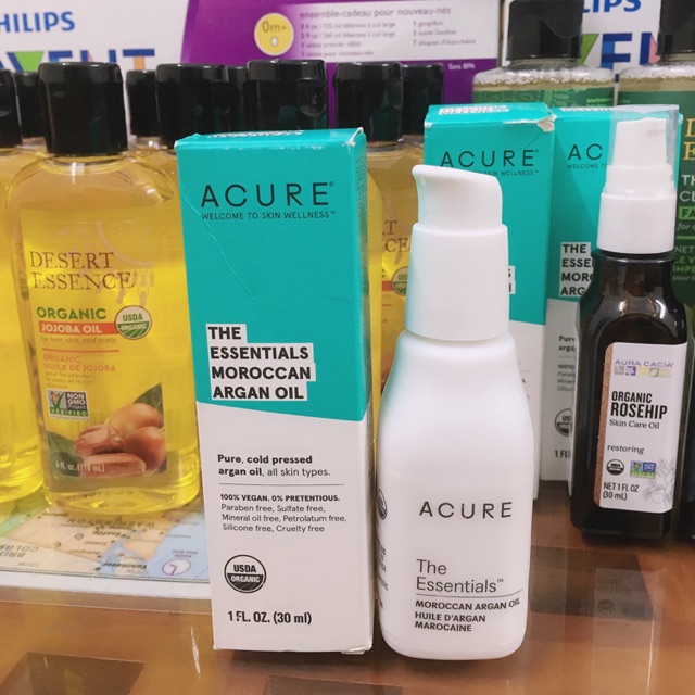 Dầu Argan Oil Acure Moroccan Argan Oil 30Ml