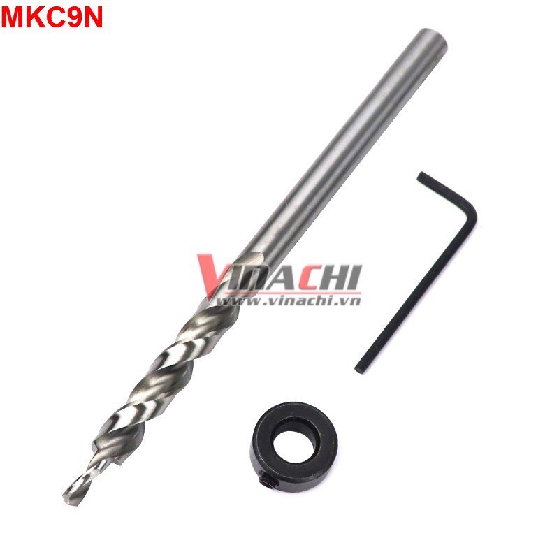 Mũi khoan chéo 9mm ngắn - mũi khoan chéo thiết kế 2 tầng giúp bạn định tâm tốt, khoan mồi hiệu quả