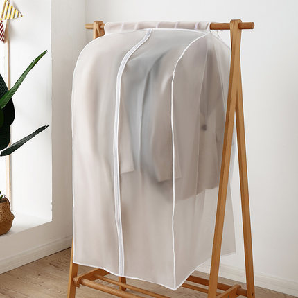 Túi đựng quần áo chống bụi Living C T149, Túi bọc quần áo chống bụi bẩn nấm mốc size lớn có khóa kéo chất vải dày chống thấm nước