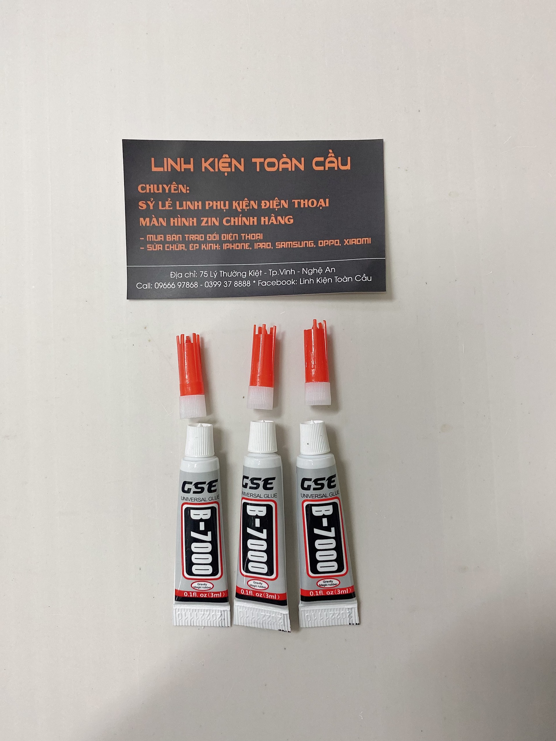 Keo dán B7000 T7000 3ml dùng để dán màn hình điện thoại nắp lưng màn hình điện thoại