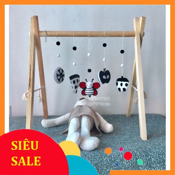 Kệ chữ A handmade cho trẻ sơ sinh