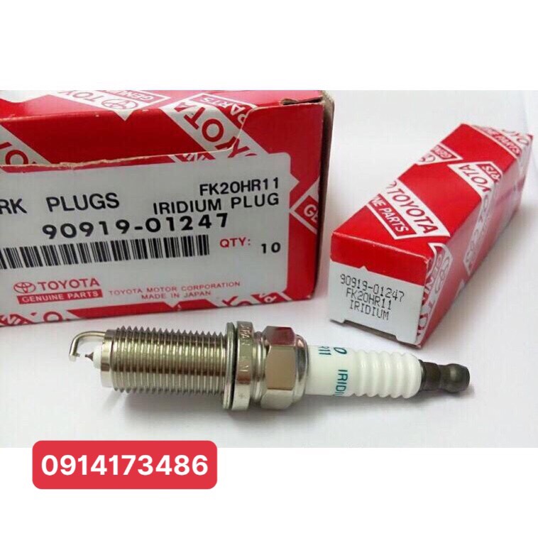 [Sỉ - Lẻ] Bugi/ Buri Denso Chân Kim Dùng Xe Innova , MÃ SP 90919-01247 Giá Cho 1 Chiếc