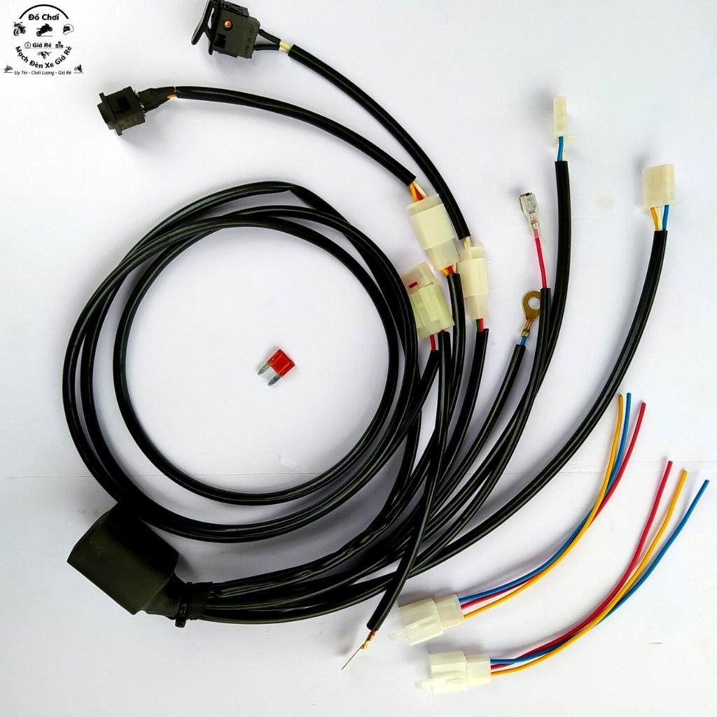 Mạch passing cho bi mini cầu mini tặng kèm cầu chì dự phòng và giắc cắm trợ sáng hàng tốt giá rẻ