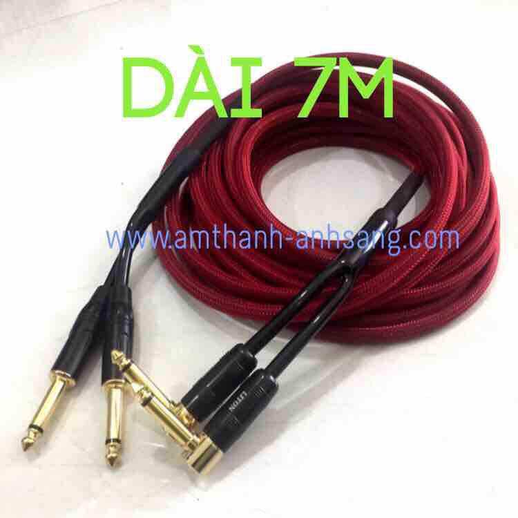 Dây nhạc cụ organ, dây tín hiệu 7m đàn keyboard, trống điện tử
