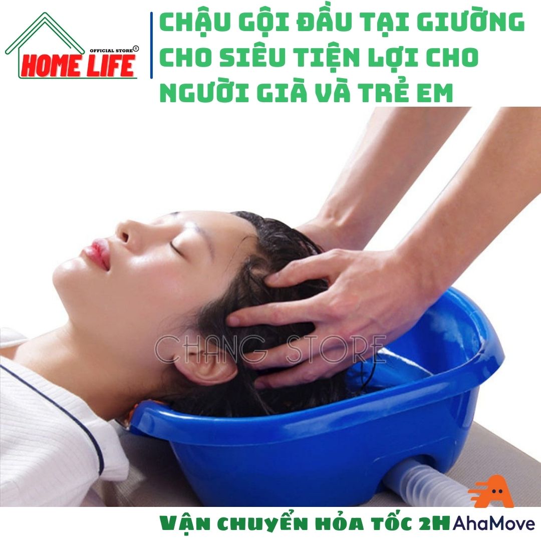 Chậu Gội Đầu Tại Giường Cho Siêu Tiện Lợi Cho Người Già Và Trẻ Em, Chậu, Máng Gội Đầu Cho Bà Bầu Người Già Người Bệnh Trẻ Em