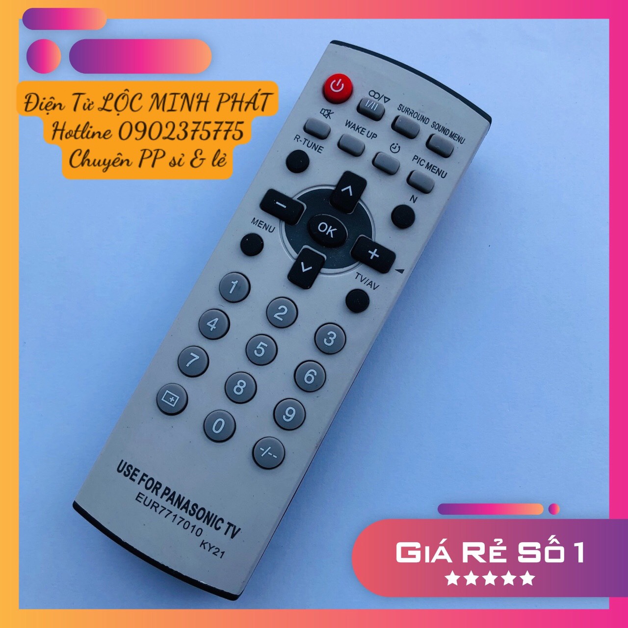 Điều khiển remote tivi panasonic dùng cho tivi đời cũ