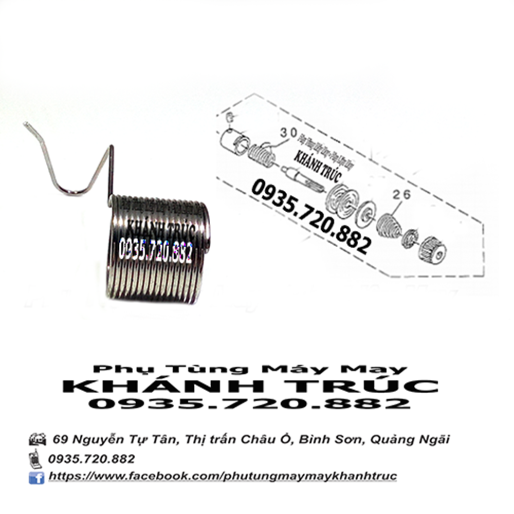 2 cái Râu tôm máy may công nghiệp 1kim