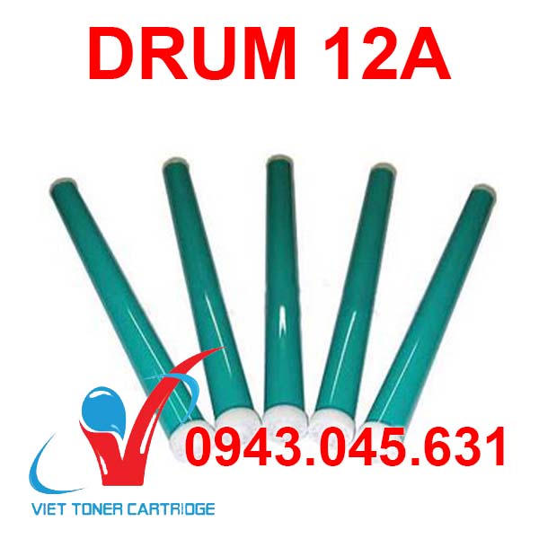Trống 12a - drum 12a dùng cho máy lbp 2900 3000... laserjet 1010 1020...