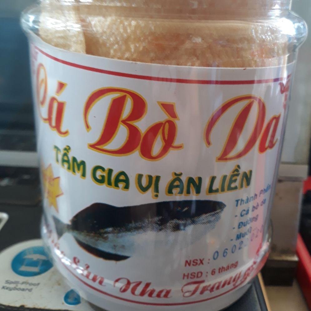 Cá bò da tẩm ăn liền 500g .