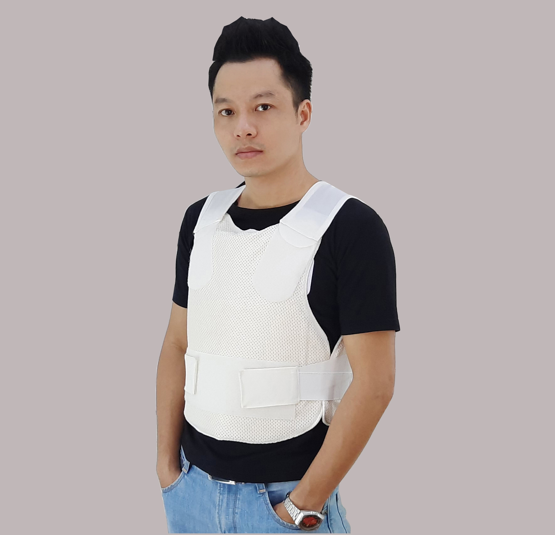 Áo giáp nhập khẩu châu Âu tiêu chuẩn HG1-KR1 ( tiêu chuẩn HOSDB - United Kingdom)