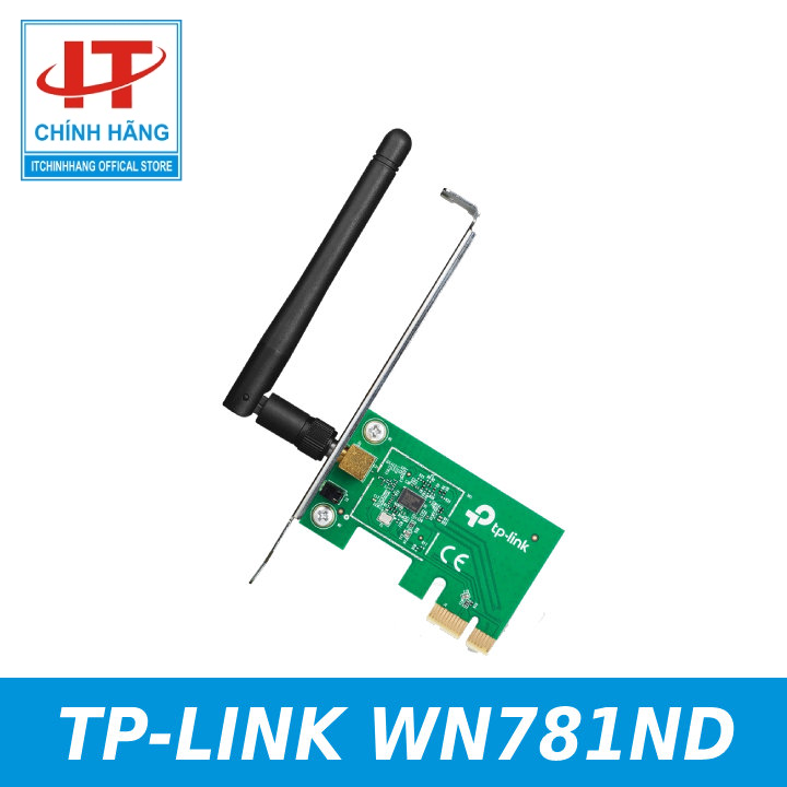 Bộ chuyển đổi không dây pci express tốc độ 150mbps tp-link tl-wn781nd - hàng chính hãng