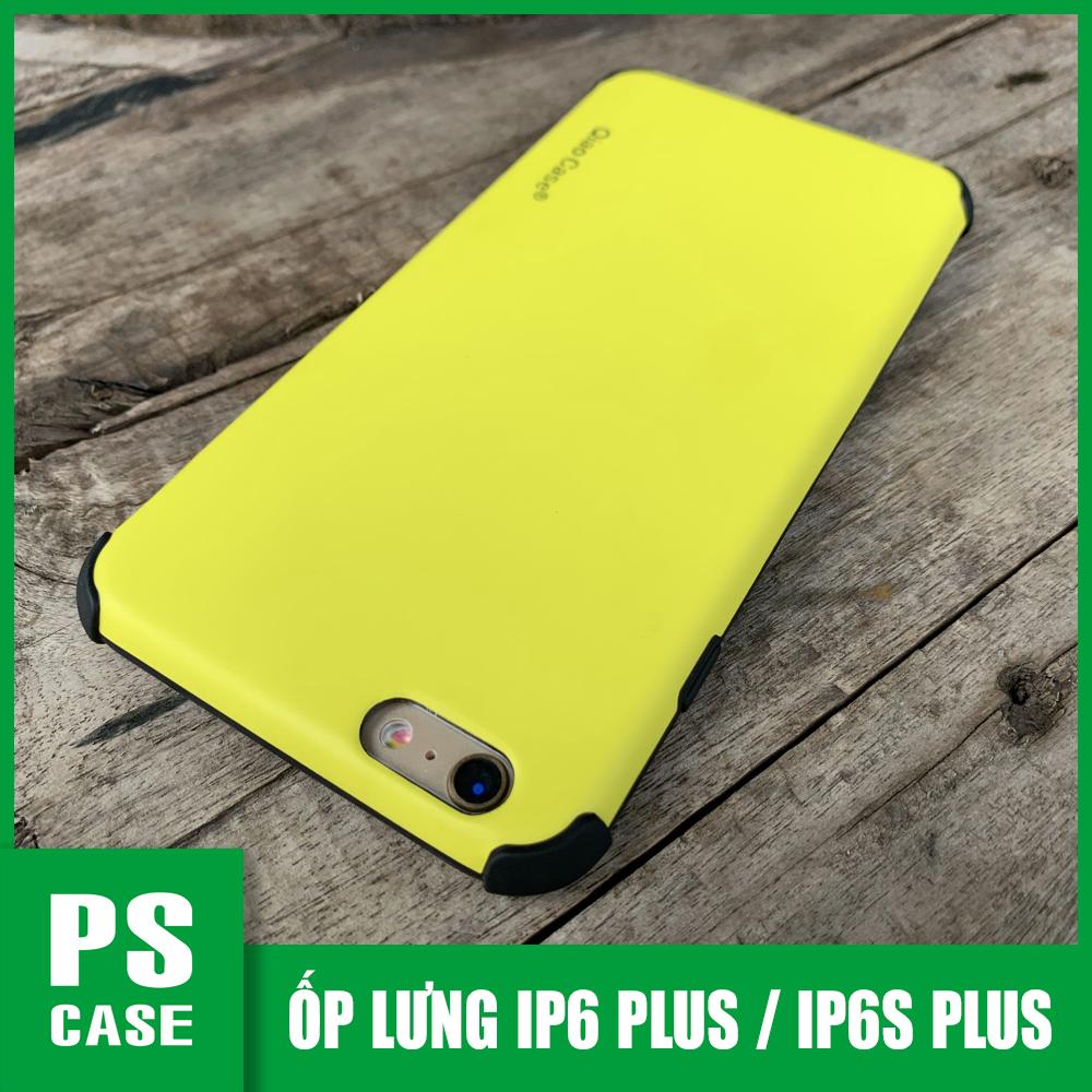 Ốp lưng chống sốc màu vàng cao cấp giành cho iPhone 6 Plus / iPhone 6s Plus - PS Case phân phối