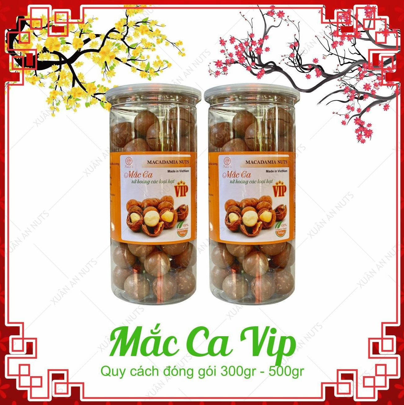 Hạt macca nứt vỏ - hạt vip size lớn thượng phẩm