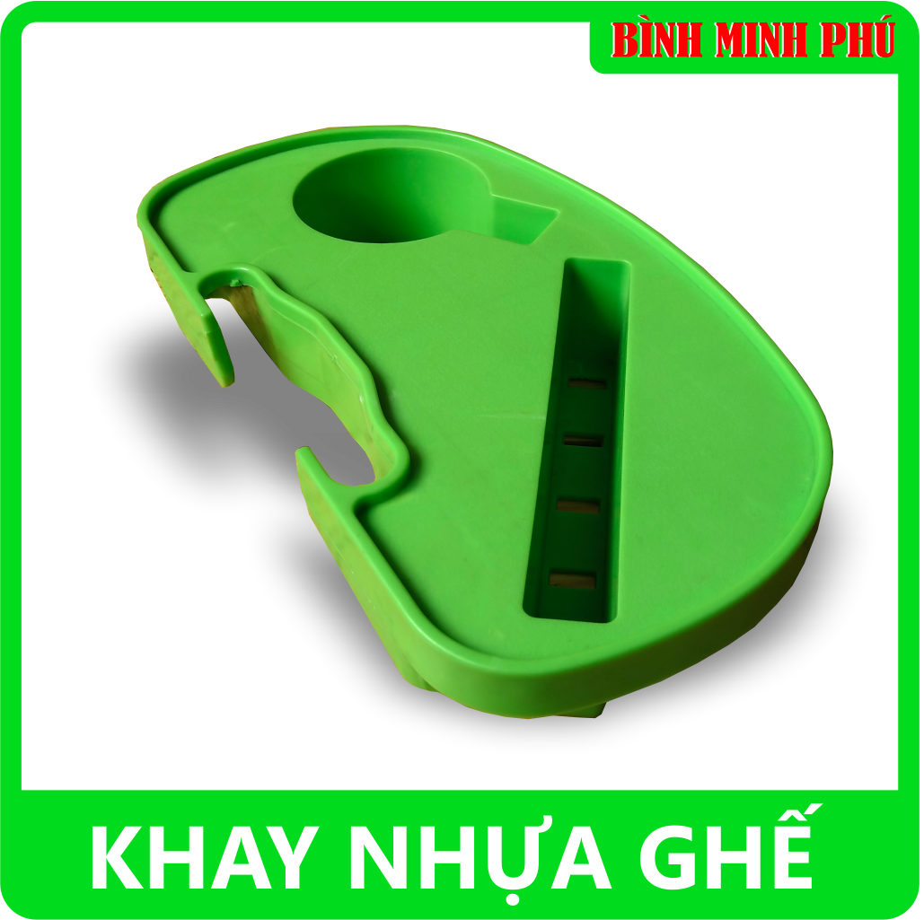 Khay nhựa/đế nhựa tiện dụng gắn trên ghế xếp thư giãn bình minh phú - plastic holder tray