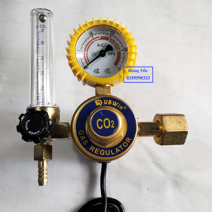 Đồng hồ C02 Ubwin hàn mig