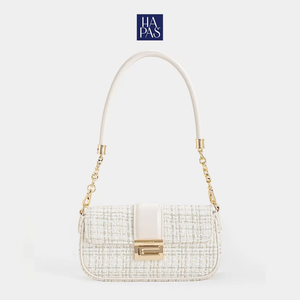  Túi Xách Nữ Đai Ngang C Chic Tweed HAPAS - TDV23056 