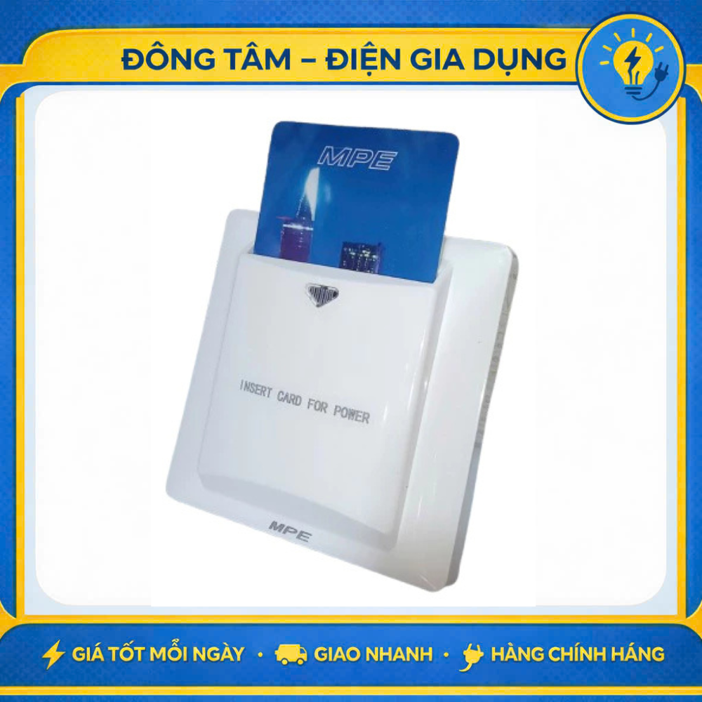 Bộ thẻ từ MPE BKT cao cấp, chất liệu nhựa PC chống cháy - Hàng chính hãng