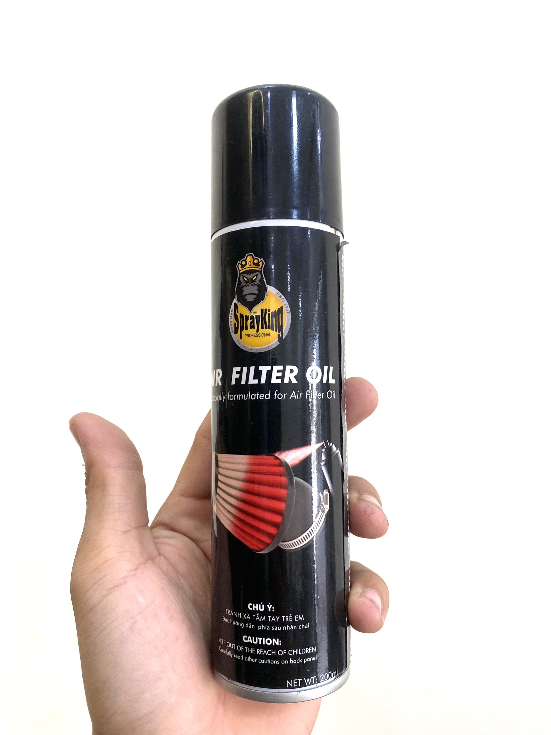 Dầu dưỡng lọc gió 200ml xe máy lọc bánh ú lọc trụ