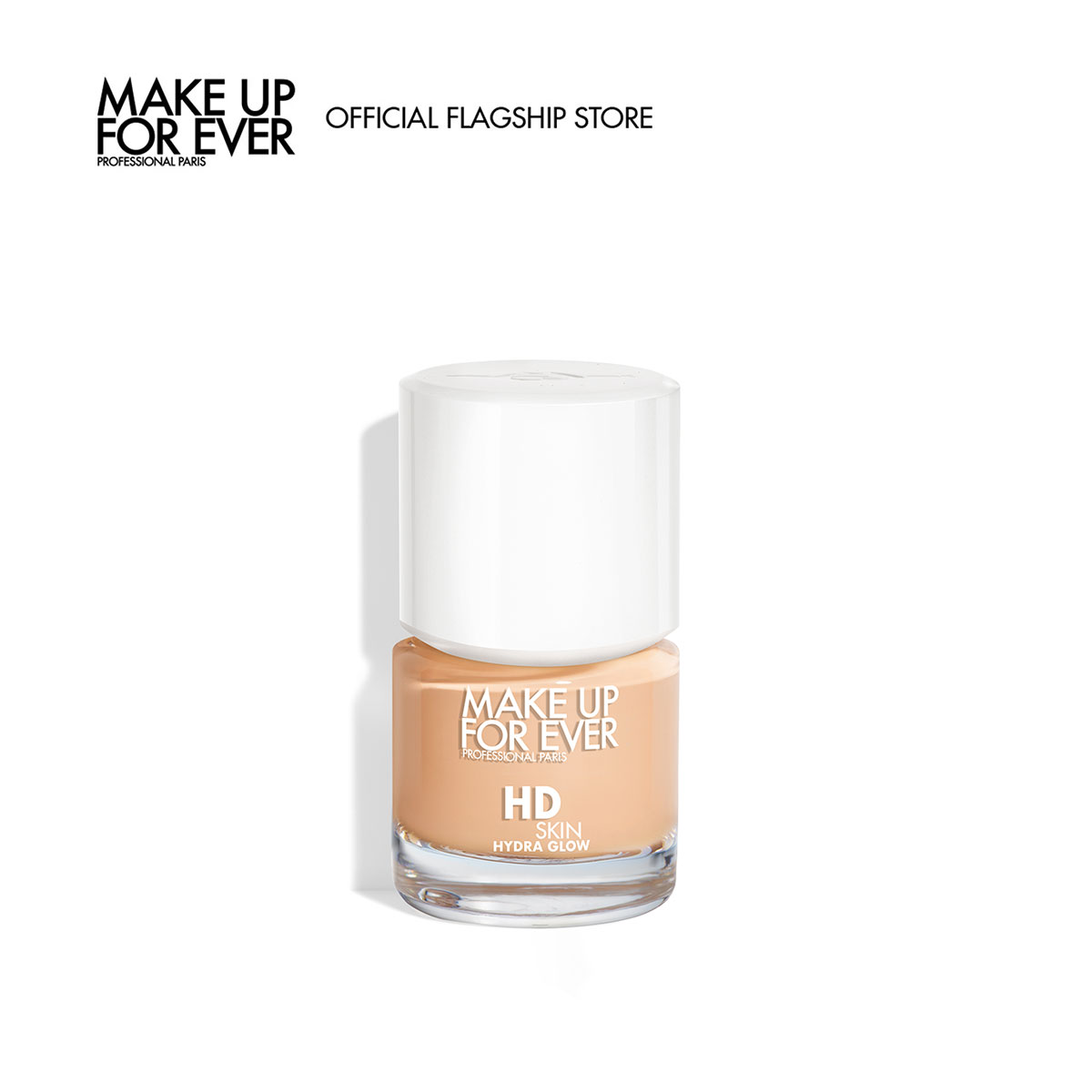 Kem nền dưỡng ẩm và giúp da căng bóng Make Up For Ever HD SKIN HYDRAGLOW FOUNDATION BTG 12ML - NEW 2024