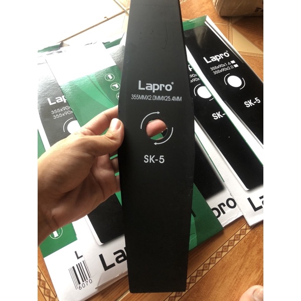 Dao cắt cỏ vát lapro 355mmx2.0mmx254mm