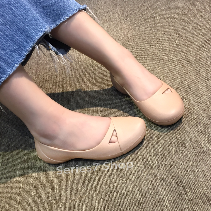 Giày búp bê Nữ Thái Lan nhựa dẻo đi mưa siêu mềm êm chính hãng Monobo SR7 chất liệu đẹp, bền, nhẹ, mềm mại và êm chân, thiết kế tinh tế, dễ dàng di chuyển và phối đồ