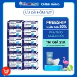 Thùng 12 Hộp Khẩu Trang Y Tế EcomMed 4 lớp thông thoáng không đau tai - Kháng Khuẩn 99% - Đạt chuẩn FDA